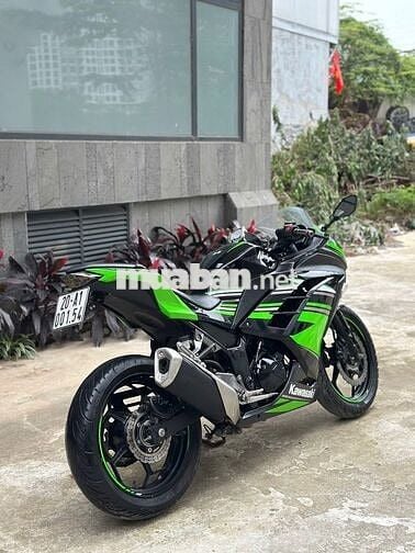Kawasaki Ninja 300 2017 xanh có trả góp trao đổi ✅