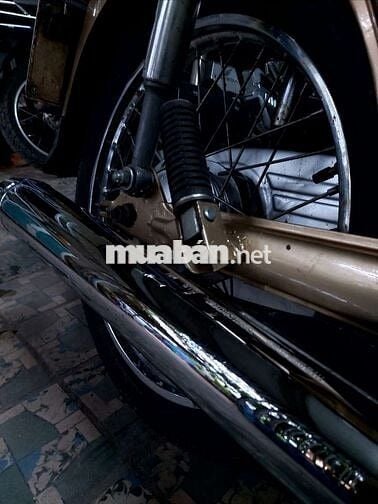 Xe máy Honda Super Cub C50 1984 70cc vàng kem