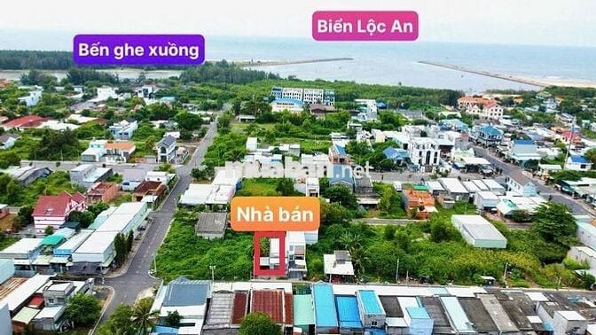 Bán nhà 10x20m gần chợ lộc an  giá 2 tỷ 650