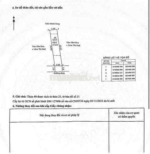 Đất Chánh Mỹ 5x25 thổ cư 75m2 đường nhựa