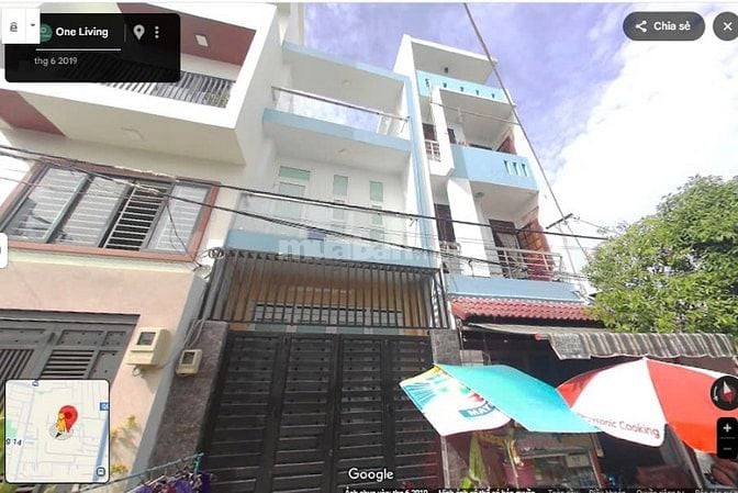 Cho thuê nhà nguyên căn  52m2, 2 tầng, 2PN, Bình Tân