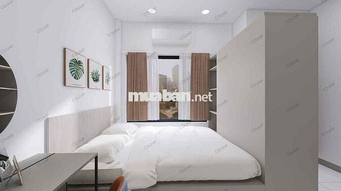 bóc seal chdv mới 100% - phòng studio ban công - khu Phan Xích Long