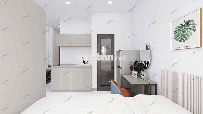 bóc seal chdv mới 100% - phòng studio ban công - khu Phan Xích Long