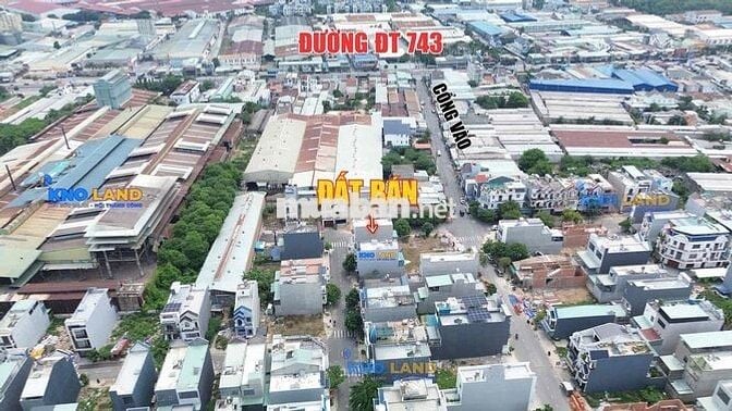 Giảm 180tr bán lô đất Gần Chợ Đông Đô.Ngã 6 vòng xoay An Phú