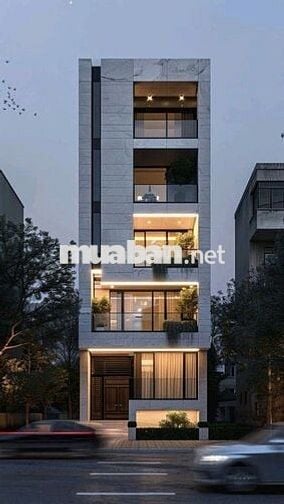 Nhà Mặt Tiền 400m2 5 Tầng 5PN 5WC Phú Thuận, Q7 - Siêu Đẹp - 16,8 TỶ