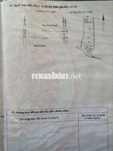 BÁN ĐẤT BÌNH NHÂM 78/  LÁI THIÊU ,TP HCM