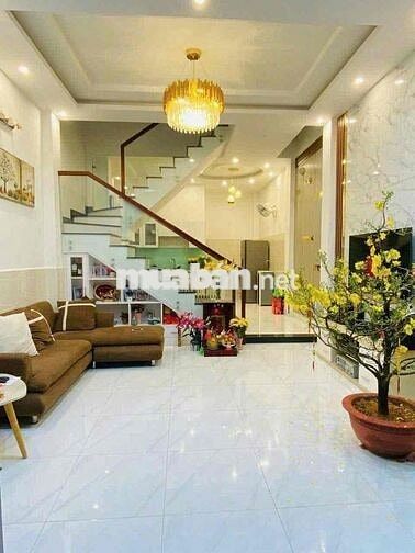 Nhà Đẹo Hẻm Xe Tải Đg Số 21 P8: 4x15m, 2 lầu, 4pn, sân thượng