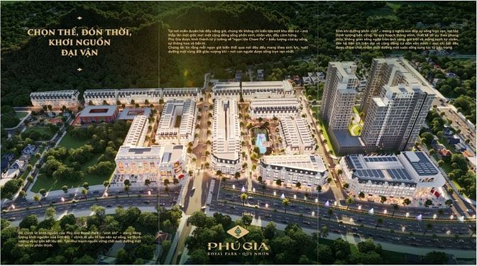Mở bán giai đoạn 1 dự án Phú Gia Royal Park Quy Nhơn 