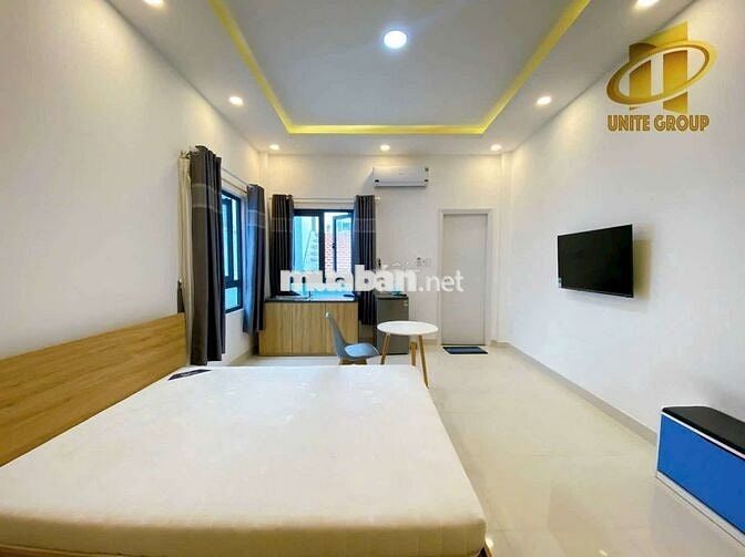 Trống sẵn phòng 35m2 Full nội thất Thang máy ngay Văn Lang Bình Thạnh