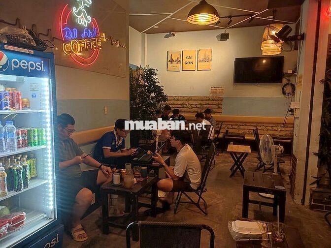 Sang quán COFFEE cực đẹp 2 Mặt tiền đông đúc, có 6 phòng trọ cho thuê