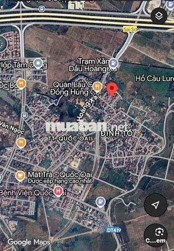 bán 65m đất ở thị trấn Quốc Oai