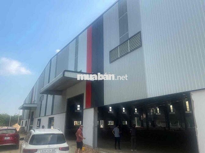 nhà xưởng bàu bàng 11500 cho thuê