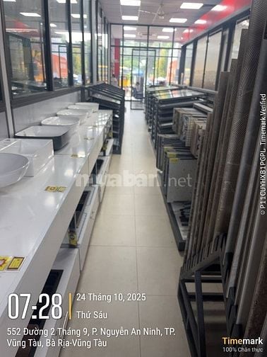 Sắt tôn Hoa Sen 552 bình giã Vũng tàu