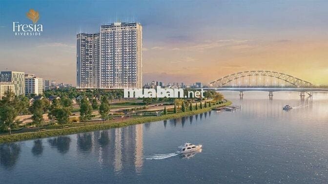 Căn hộ 51m2, 2 PN Fresia Riverside Bùi Hữu Nghĩa .Biên Hoà Đồng Nai