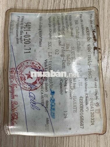 xe hoạt động tốt, máy móc êm, giấy tờ đầy đủ