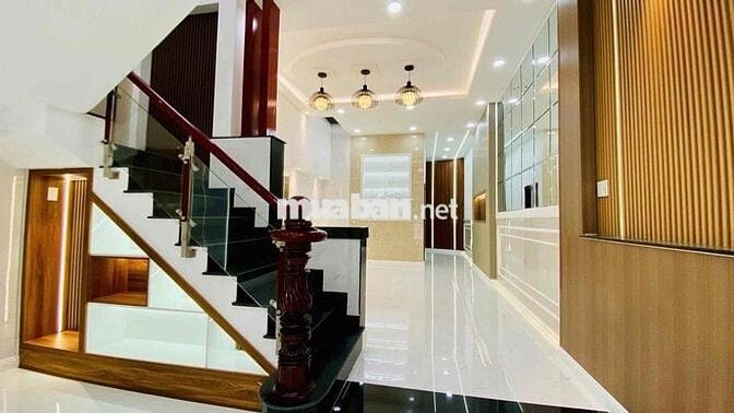 💥 Nhà đẹp 5x22m, đường 16m cực thoáng – 1 lầu gần chợ Bà Điểm, Hóc Môn
