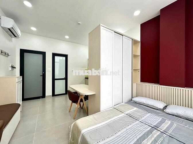 Cho thuê Căn Studio/tách bếp/máy giặt riêng ngay Etown Cộng Hoà