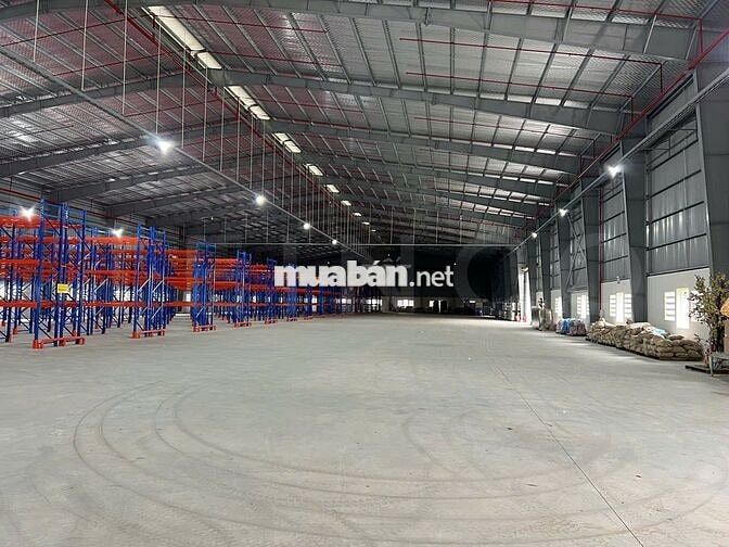 Kho xưởng 4.600m² có PCCC tự động và điện 3 pha, trong KCN Bình Minh
