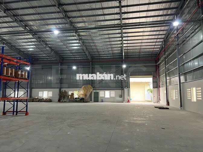 Kho xưởng 4.600m² có PCCC tự động và điện 3 pha, trong KCN Bình Minh