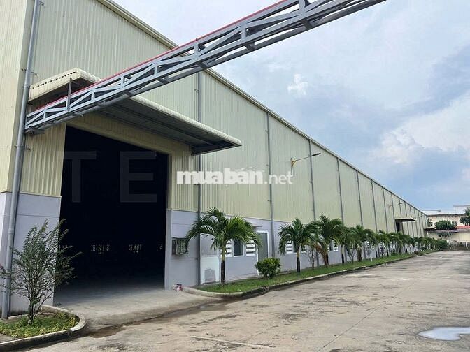 Kho xưởng 4.600m² có PCCC tự động và điện 3 pha, trong KCN Bình Minh