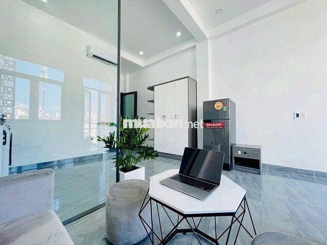 CHO THUÊ CĂN HỘ TÁCH BẾP_BAN CÔNG GIÁ TỐT GẦN VÒNG XOAY DÂN CHỦ MỚI