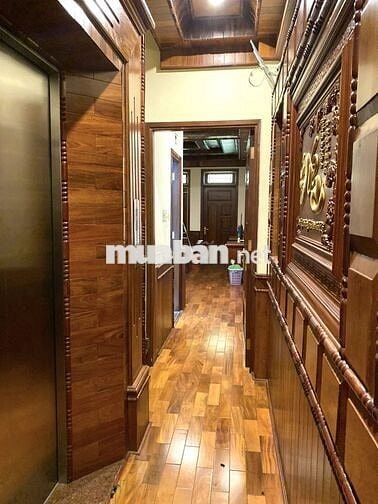 Nhà Gỗ Cao cấp full NT khu Bình Lợi 4,2 x 24 _3 lầu có Thang Máy