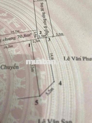 Đất 72m2 lô góc Thôn 2, Bắc Sơn, An Dương