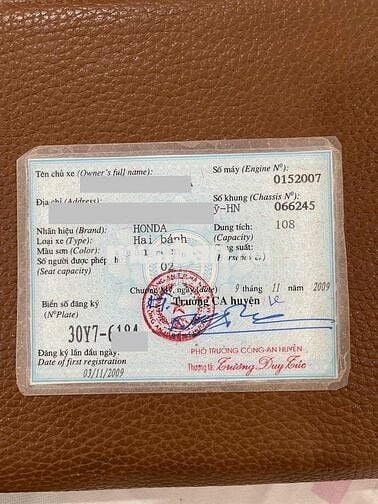 Chính chủ thanh lý Honda Click trắng sx 2009