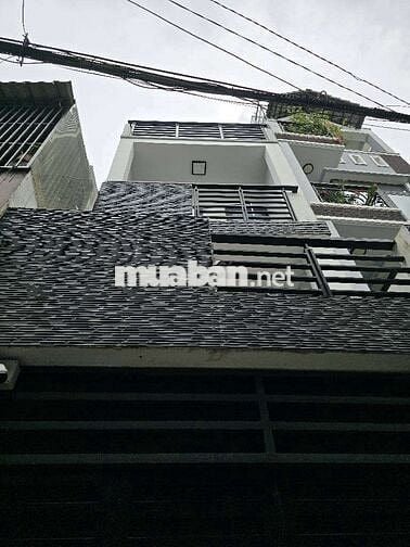 NHÀ 4 TẦNG ĐƯỜNG SỐ 6 – NGUYỄN VĂN NGHI – NỞ HẬU, HẺM THÔNG,CHỈ 6.6 TỶ