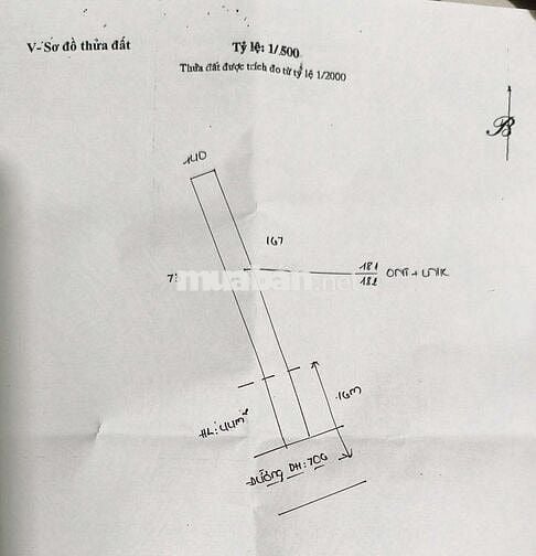CHÍNH CHỦ BÁN NHANH Nhà Mặt Tiền Cấp 4 - 182m2