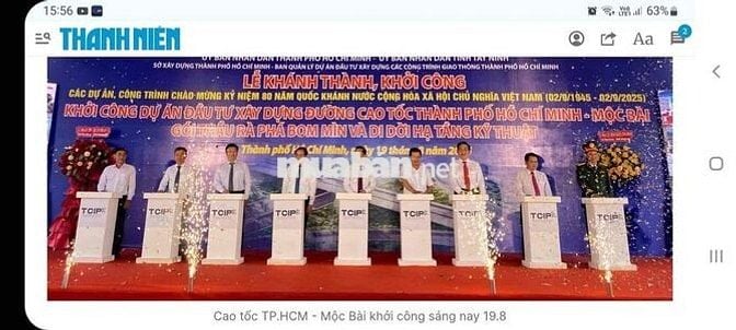 BÁN ĐẤT THỔ CƯ CHÍNH CHỦ,XÃ LONG VĨNH,GIÁP TP TÂY NINH