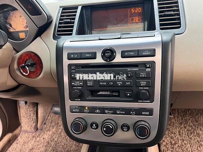 Nissan Murano 2005- 3.5 V6 4WD 2 Cầu Điện