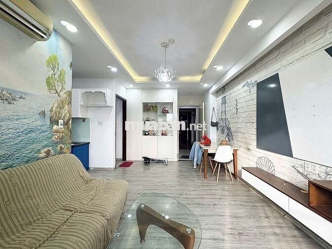 CHUNG CƯ SOHO RIVERVIEW 2PN 2WC 1PK, BAN CÔNG, FULL NỘI THẤT TẠI XVNT