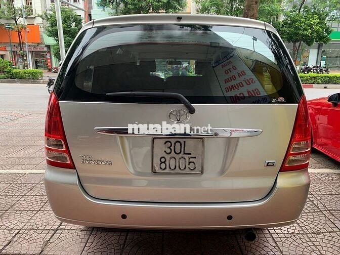 Toyota Innova 2008 2.0G một chủ 4,1V Mới hiếm có