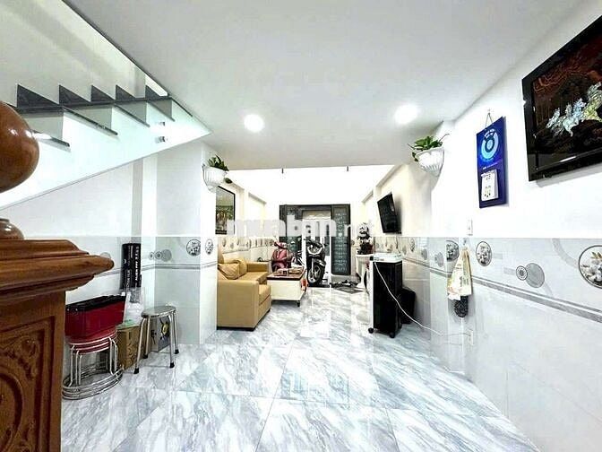 NHÀ XE HƠI ĐỖ CỬA, 4 TẦNG LÂU, BTCT MỚI 100% - NGUYỄN TRỌNG TUYỂN