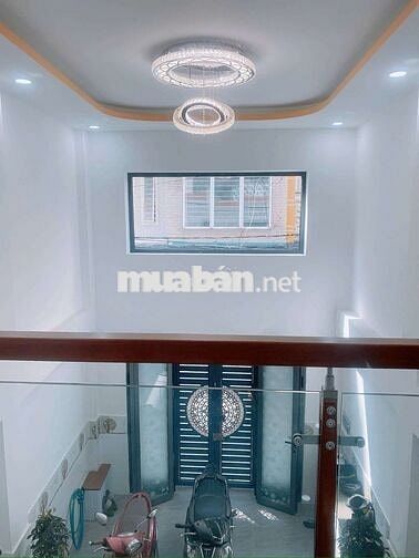 NHÀ XE HƠI ĐỖ CỬA, 4 TẦNG LÂU, BTCT MỚI 100% - NGUYỄN TRỌNG TUYỂN