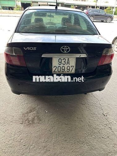 Toyota Vios G 2006 số sàn màu đen