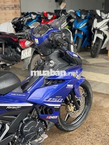 Xe máy Yamaha Exciter 150 màu xanh 2017