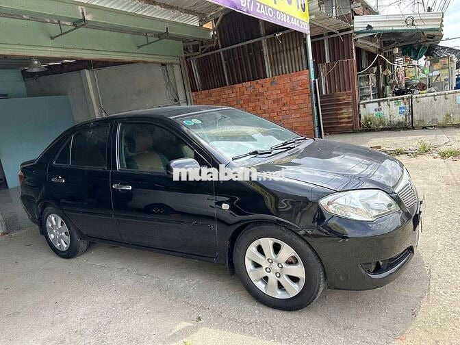 Toyota Vios G 2006 số sàn màu đen