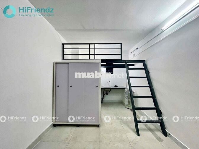 🔥PHÒNG GÁC NHÀ MỚI RỘNG RÃI GIÁ RẺ ĐẦY ĐỦ NỘI THẤT NGAY TRUNG TÂM