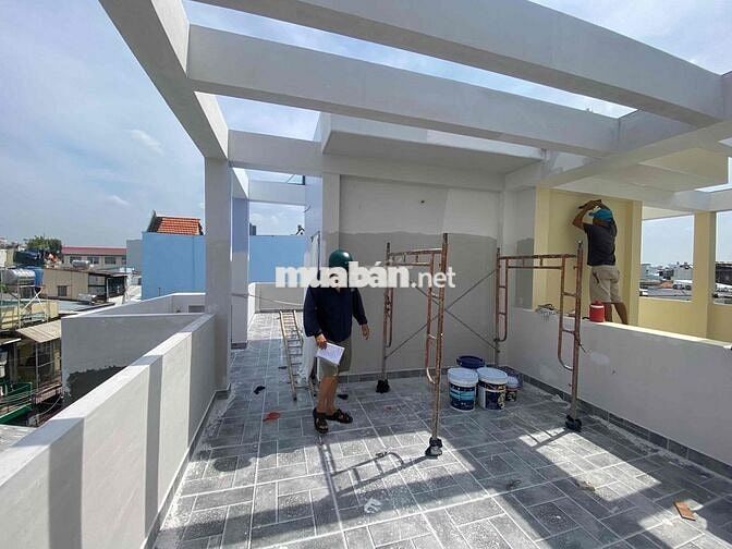 NHÀ ĐANG XÂY – Ô TÔ ĐẬU CỬA – ĐƯỜNG BÌNH ĐÔNG Q8 – CHỈ 5,5 TỶ