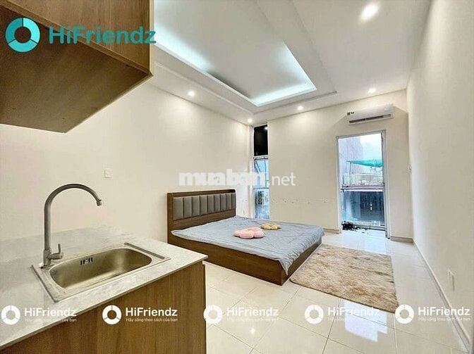 CHO THUÊ CĂN HỘ DỊCH VỤ - FULL NỘI THẤT - CÓ BAN CÔNG - MÁY GIẶT RIÊNG