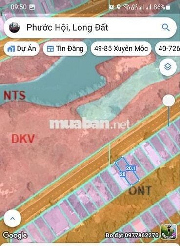 Bán đất đối diện công viên hồ nước 2,5ha