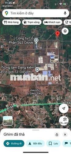 Cần Tiền bán gấp lô đất ngay cổng khu công nghiệp đất đỏ