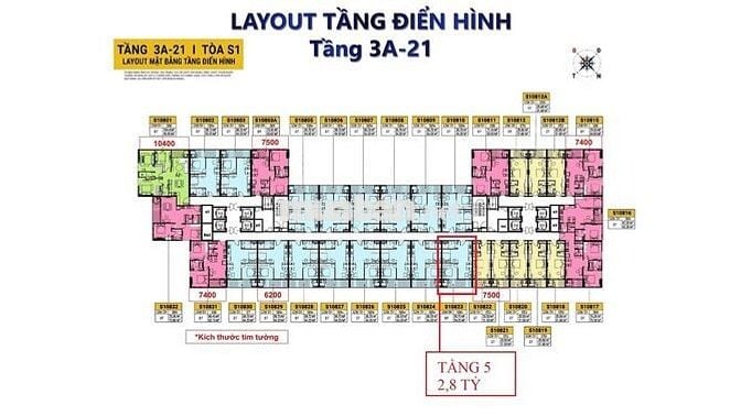 Căn STUDIO cuối cùng dự án SUN SPANA