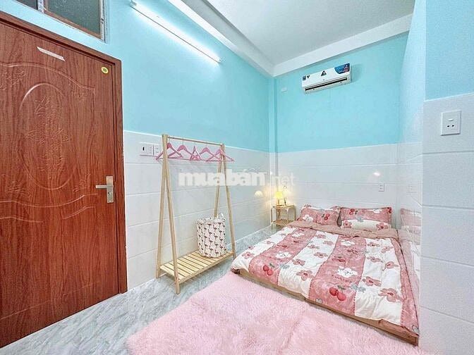 STUDIO 25m2 đầy đủ nội thất ĐI BỘ qua ĐẠI HỌC VĂN HIẾN ÂU CƠ TÂN BÌNH