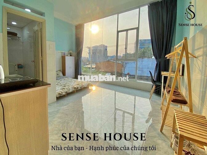 STUDIO 25m2 đầy đủ nội thất ĐI BỘ qua ĐẠI HỌC VĂN HIẾN ÂU CƠ TÂN BÌNH