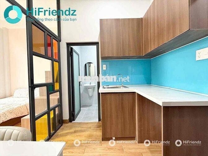 CHO THUÊ CHDV 1PN TÁCH BẾP BAN CÔNG MỚI XÂY FULL NỘI THẤT QUẬN GÒ VẤP