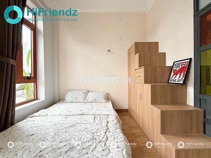 CHO THUÊ CHDV 1PN TÁCH BẾP BAN CÔNG MỚI XÂY FULL NỘI THẤT QUẬN GÒ VẤP