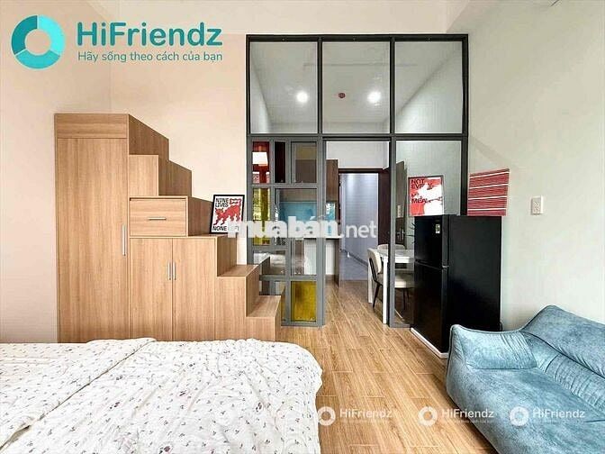 CHO THUÊ CHDV 1PN TÁCH BẾP BAN CÔNG MỚI XÂY FULL NỘI THẤT QUẬN GÒ VẤP
